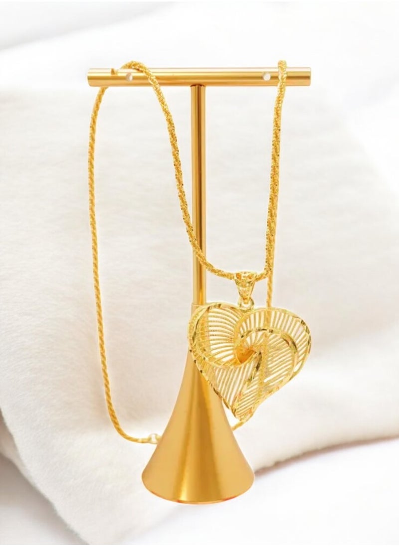 GOLDMAX 21k Gold Plated Necklace For Women  - Image 3