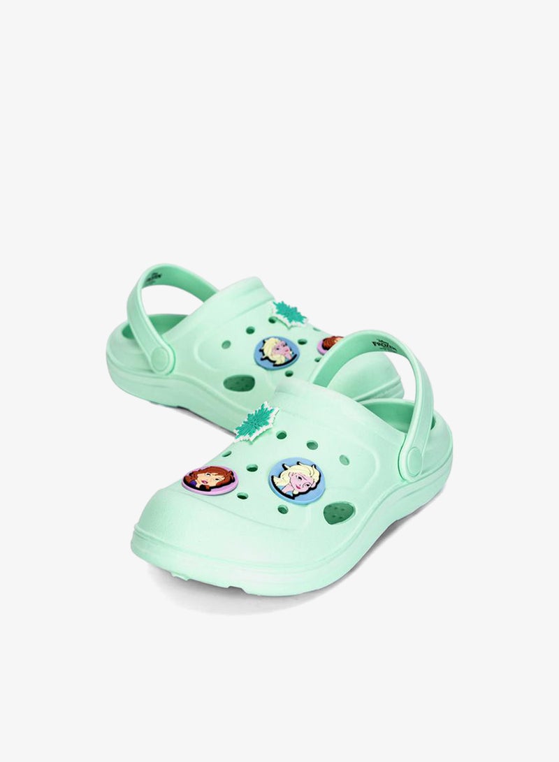Comic Kicks by UrbanHaul Frozen Appliques Details Clogs with Backstrap - Image 4
