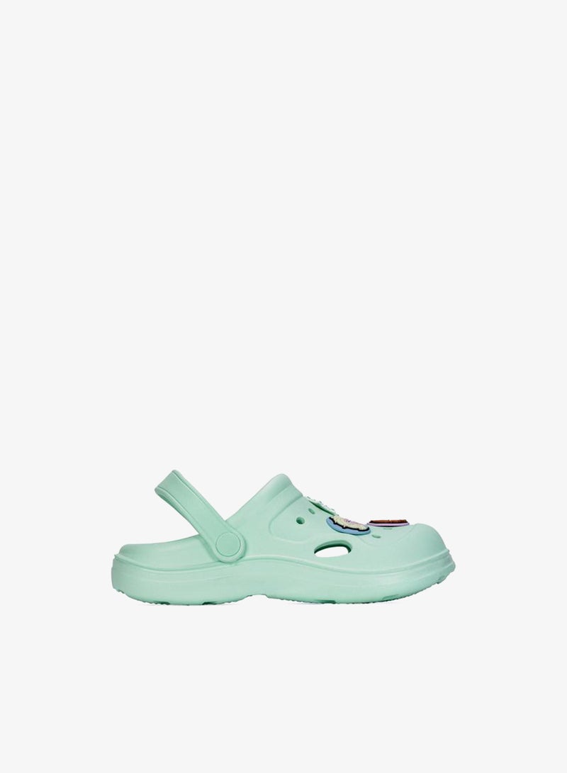 Comic Kicks by UrbanHaul Frozen Appliques Details Clogs with Backstrap - Image 1