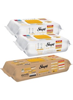 Sleepy Easy Clean Multi-Surface Cleaning Wipes And Mop Towel, Herbal Soap, Clove And Cinnamon Additive, 250 Wipes  - Image 1