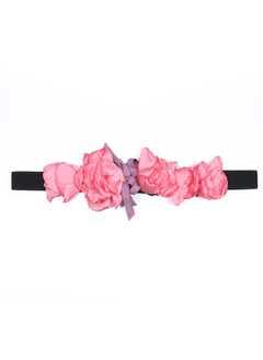 New Corset Elastic Elastic Elastic Womens Dress Decoration Fabric Flower Fashion Belt