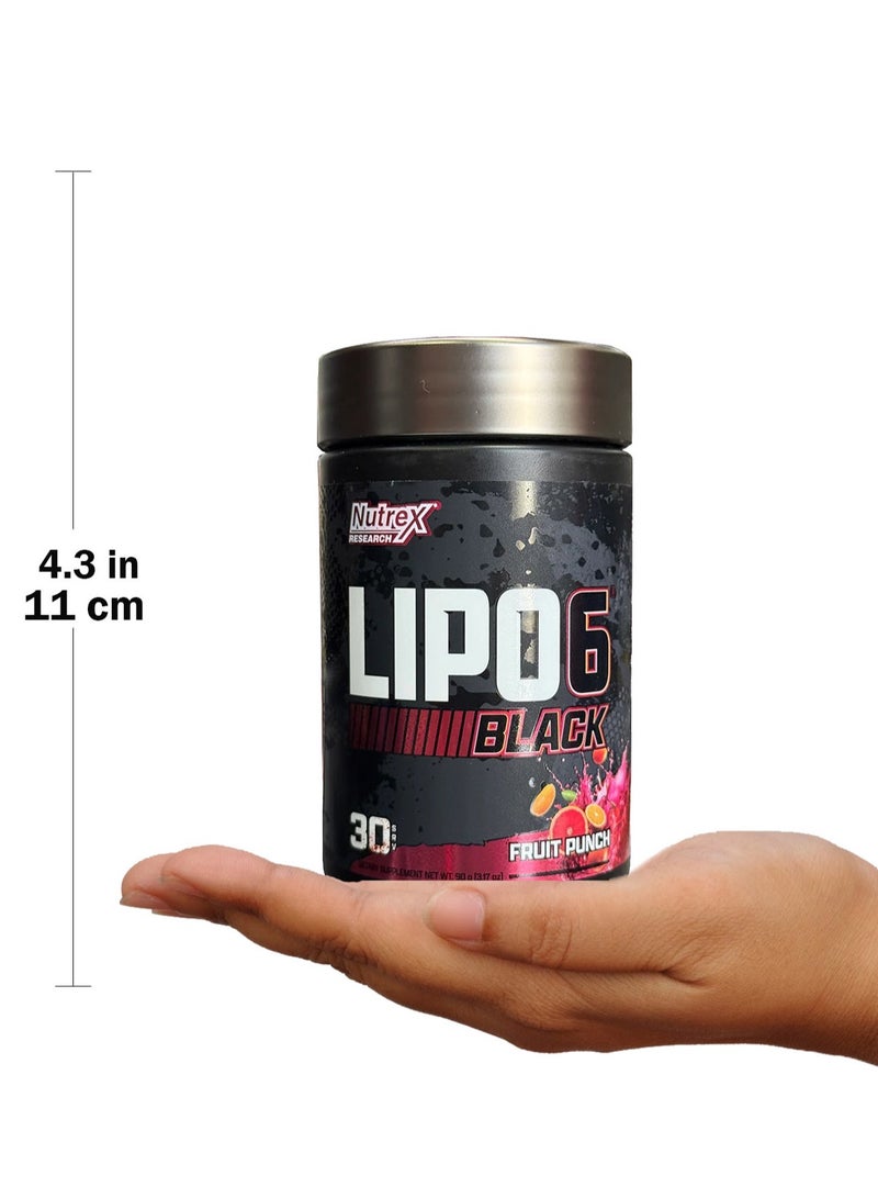 نورتكس ريسيرش حارق الدهون ليبو 6 بلاك - فاكهة بنكهة النعناع - (90 جم) - Image 3