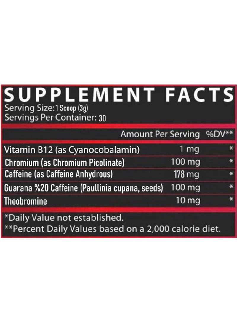 نورتكس ريسيرش حارق الدهون ليبو 6 بلاك - فاكهة بنكهة النعناع - (90 جم) - Image 2