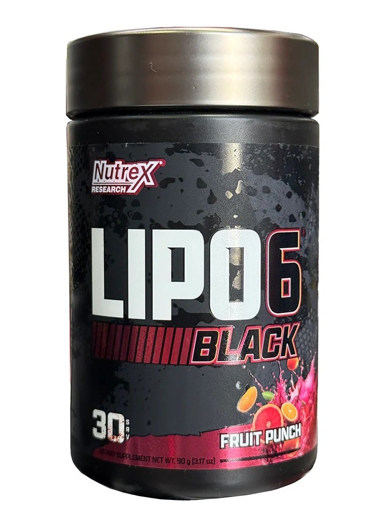 نورتكس ريسيرش حارق الدهون ليبو 6 بلاك - فاكهة بنكهة النعناع - (90 جم) - Image 1