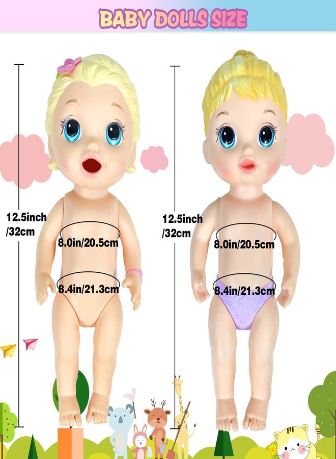 WONDOLL 12 inch Alive Baby Doll-Clothes and Accessories - 10 Sets Clothes for 10-12 Inch Dolls, Baby Doll Clothes Dress Outfits Accessories Christmas Birthday Gift for Kids - Image 3