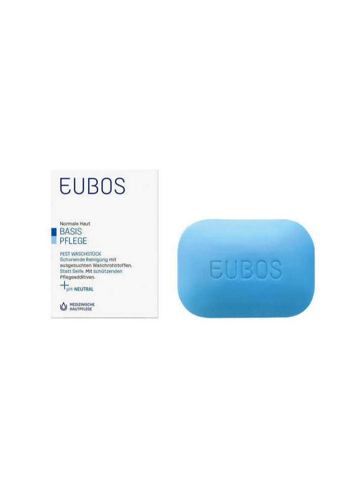 Eubos Solid Washing Bar Blue - Perfume Free 125 g