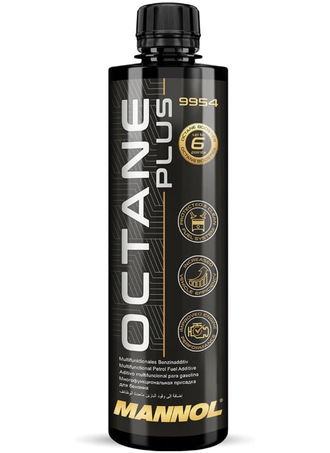 MANNOL MANNOL 9954 Octane Plus additive for All Types of Petrol and All Types of Petrol Engines Imported from Germany 450 ML  - Image 2