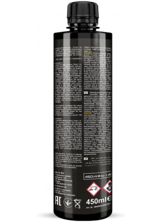 MANNOL MANNOL 9954 Octane Plus additive for All Types of Petrol and All Types of Petrol Engines Imported from Germany 450 ML  - Image 3