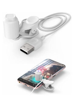 Y&D Auto-clicker Device for Mobile Phone and Tablet Computer Screen Simulated Finger Clicking USB Simulator Gaming Shopping Giving a Like in Tiktok Lightning Deal Live Broadcasts (White)  - Image 1