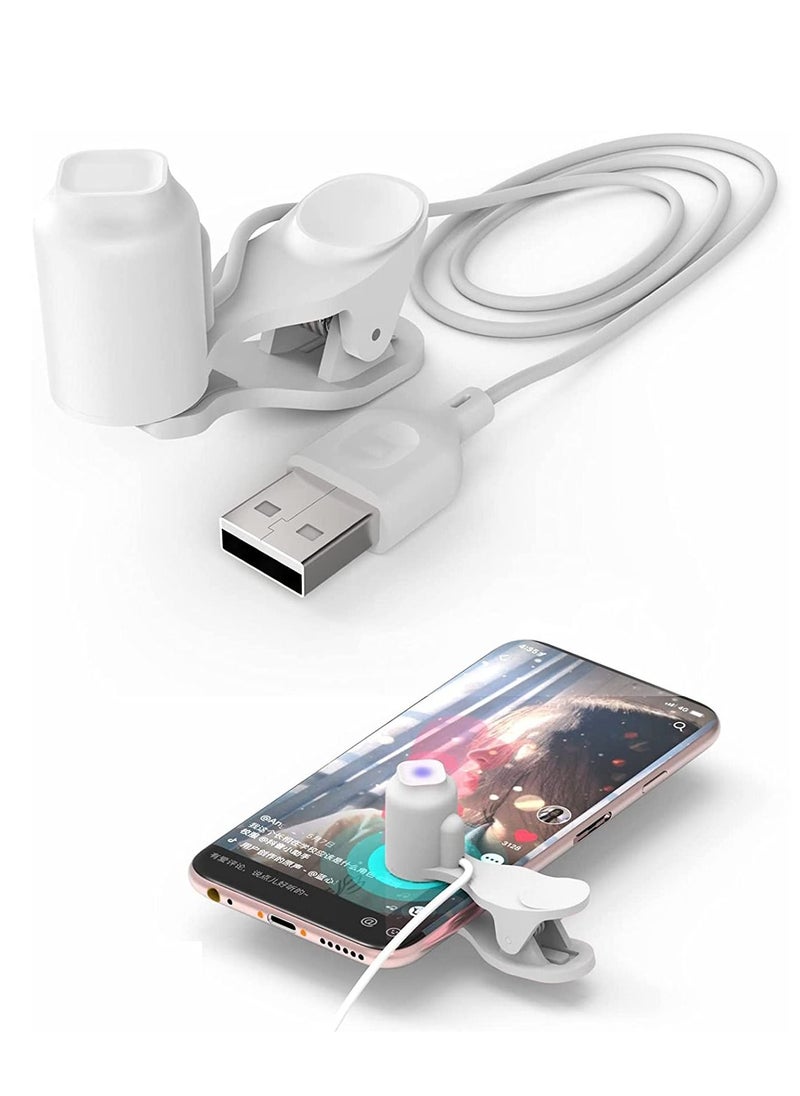 Y&D - Auto-clicker Device for Mobile Phone and Tablet Computer Screen Simulated Finger Clicking USB Simulator Gaming Shopping Giving a Like in Tiktok Lightning Deal Live Broadcasts (White) - Image 1