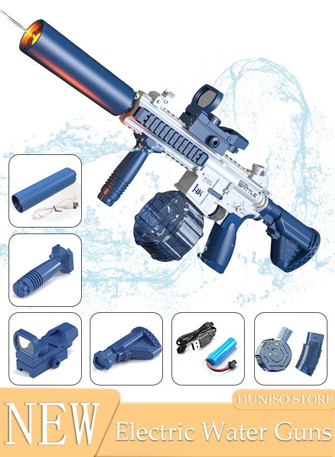 DUNISO Electric Water Gun for Adults & Kids, Large Capacity Long Range Water Guns for Kids,Swimming Pool Beach Party and Outdoor, Summer Gifts for Boys Girls - Image 1