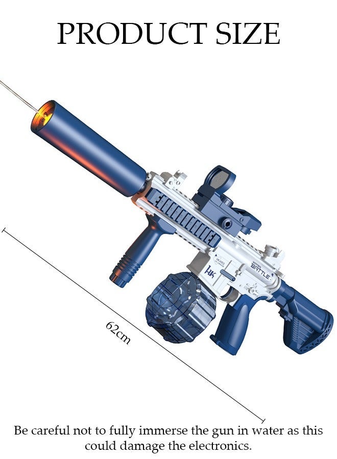 DUNISO Electric Water Gun for Adults & Kids, Large Capacity Long Range Water Guns for Kids,Swimming Pool Beach Party and Outdoor, Summer Gifts for Boys Girls - Image 4