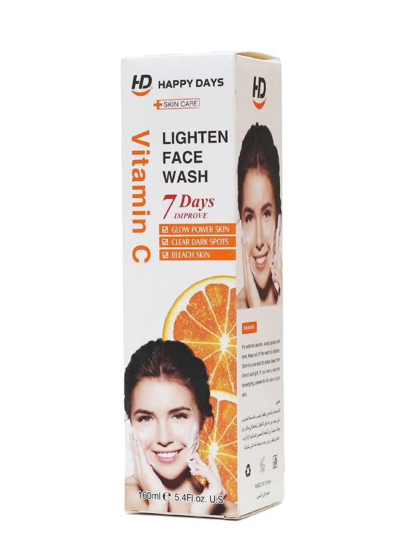 HAPPY DAYS Vitamin C Lighten Face Wash 7 Days Improve - Image 3