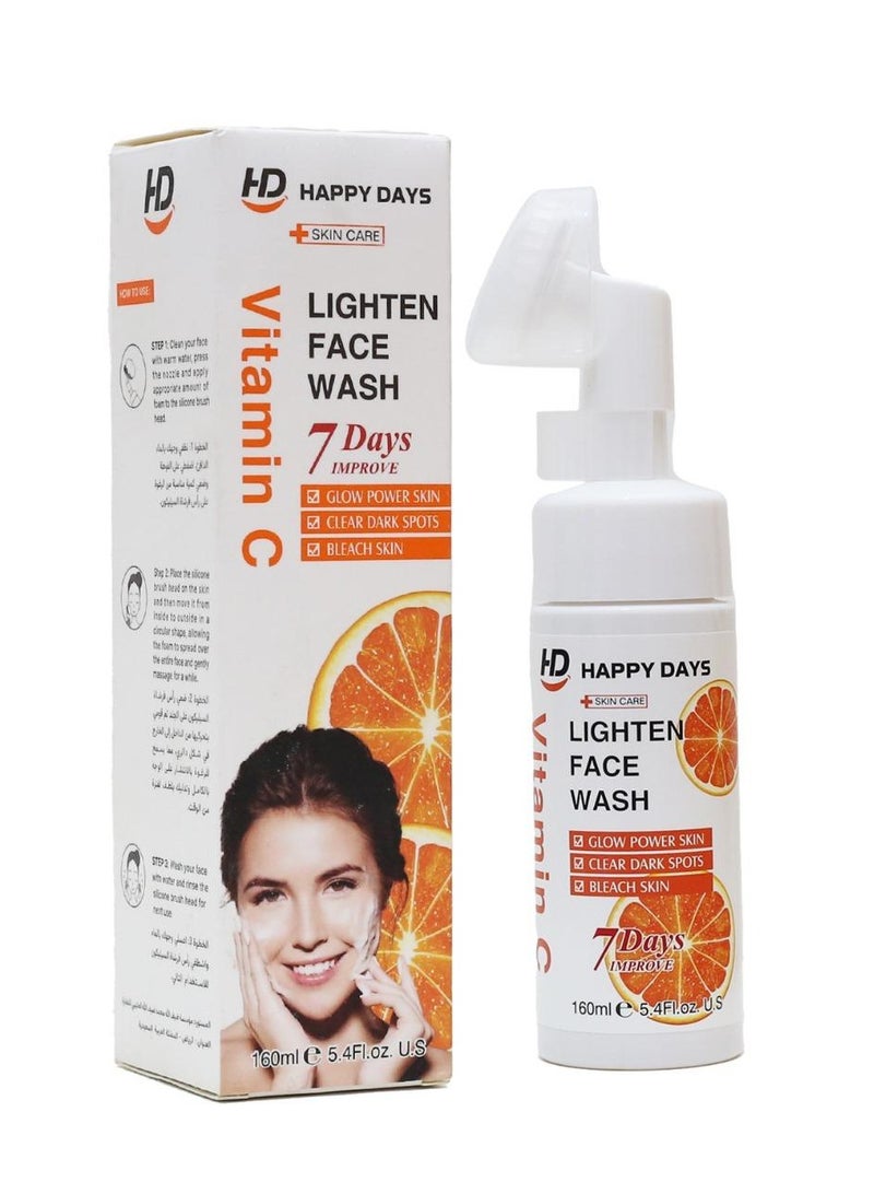 HAPPY DAYS Vitamin C Lighten Face Wash 7 Days Improve - Image 5