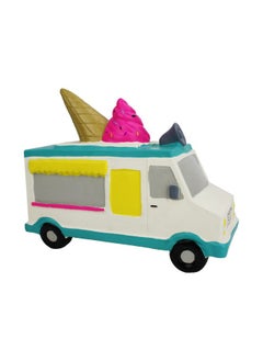 Multipet Multipet Latex Ice Cream Truck Squeaking Dog Toy, 6.5 Inches 
