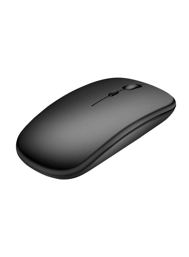 600.0 mAh Rechargeable Wireless Optical Mouse Black - Image 1