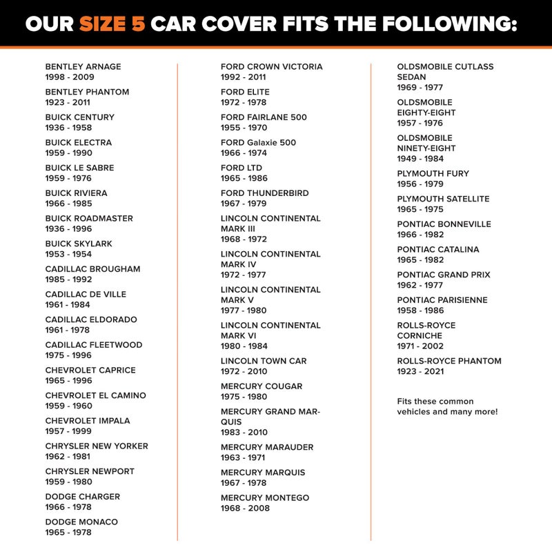 Budge Lite Car Cover, Indoor Protection, Breathable Dustproof Cover, Fits Full-Size Sedans up to 264 Inches, Gray, Size 5 - Image 3