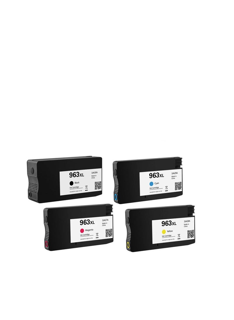 Terabyte 963XL Printer Cartridges Multipack Compatible with HP 963 Cartridges for Officejet Pro 9010 9012 9020 9013 9014 9015 9016 9018 9019 9022 9025 (Pack of 4) - Image 1