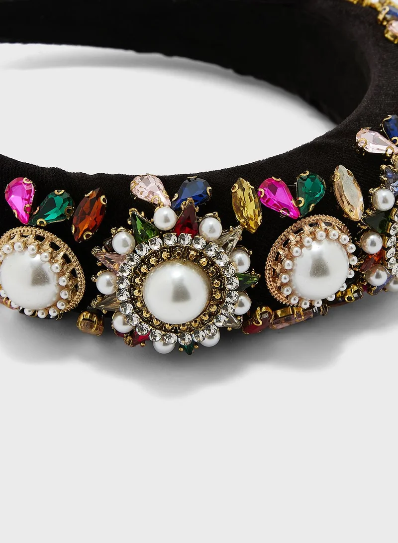 Ella Limited Edition Pearl Embellished Headband