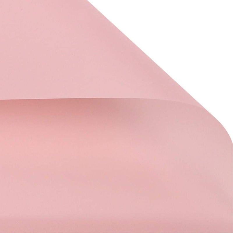 BBJ WRAPS Korean Style Flower Wrapping Paper Floral Bouquet Gift Packaging Supplies Multi Colors 20 Counts Pink