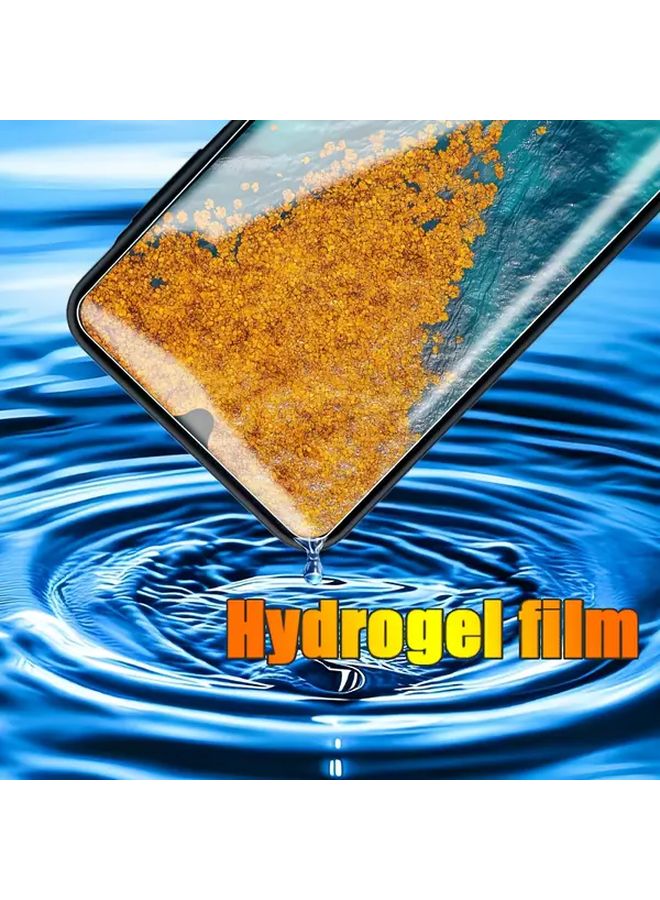 Samsung Galaxy A55 Full Screen Hydrogel Film 4 Pack HD View Fingerprint Unlock Anti Fingerprint - Image 5
