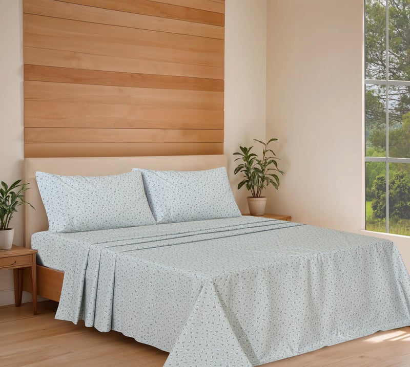 RUVANTI 100% Organic Cotton Sheets Full Size, Percale Weave, GOTS Certified, 4-Piece Set, Deep Pocket 15", Crisp & Breathable, Soft Durable Bedding, SÃ¡banas AlgodÃ³n OrgÃ¡nico â€“ Bud Club - Image 2