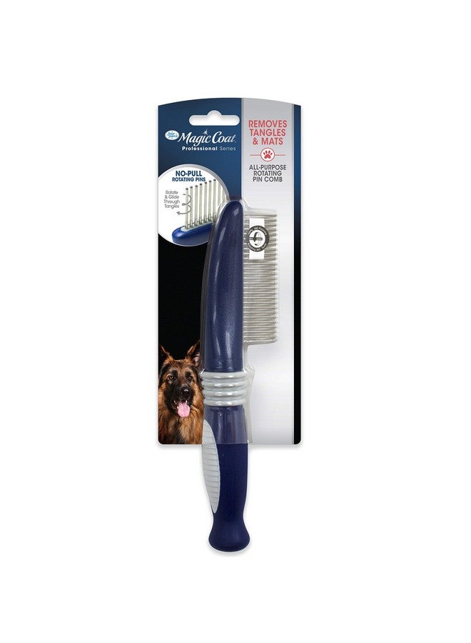 Four Paws Magic Coat Professional Series All-Purpose Rotating Pin Comb for Dogs - Image 1