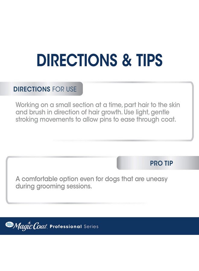 Four Paws Magic Coat Professional Series All-Purpose Rotating Pin Comb for Dogs - Image 4