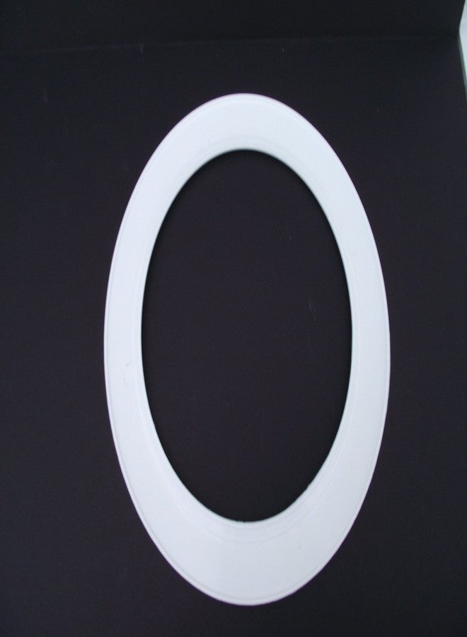 JSP Manufacturing 10 Pack-White Light Trim Ring Recessed Can 6" Inch Over Size Oversized Lighting Fixture - Image 3