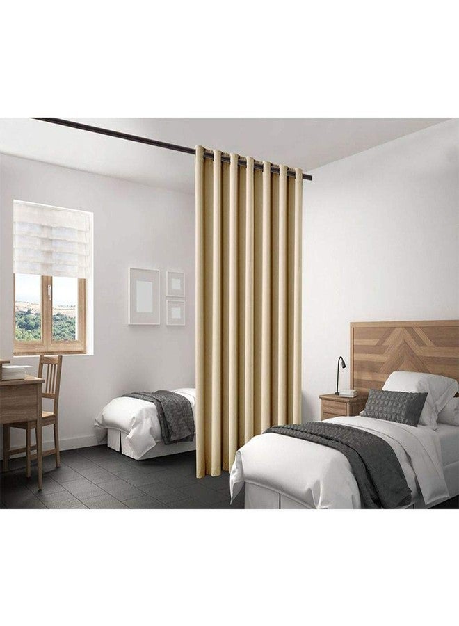 Legacy Decor Blackout Room Divider Curtain Panel Privacy Partition Heavyweight Premium Fabric Thermal Insulated Grommet Top 48" Wide X 84" Tall Cappuccino Color - Image 2