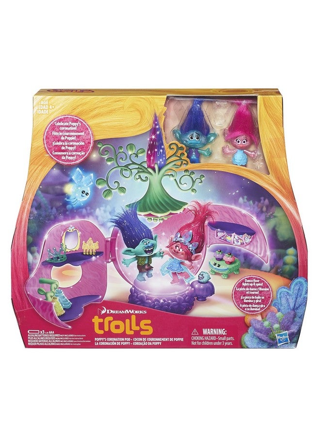 Trolls Dreamworks Trolls Poppy'S Coronation Pod - Image 3