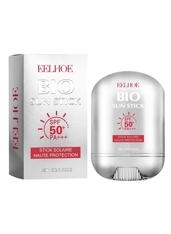 EELHOE Bio Sun Stick,Face and Body Professional Sunscreen Stick,Enriched with Vitamin C Strong Sunscreen Keep Skin Moisture,Reduce Redness Sun Spots,Protection Repair of the Skin Suitable for all Types