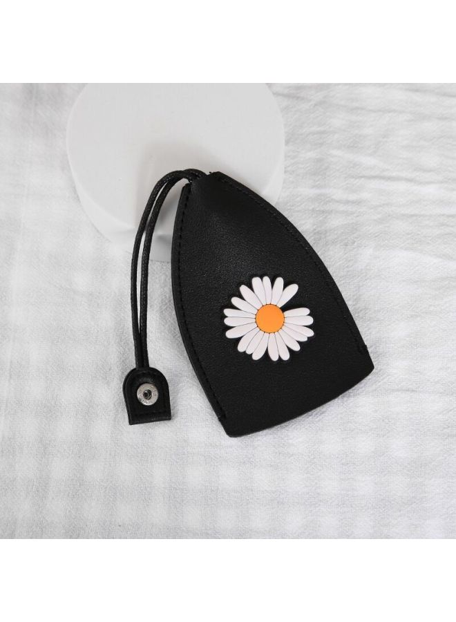 Korean Style Girl Heart Cartoon -out Key Case Creative Pu Leather Car Key Protective Cover Universal