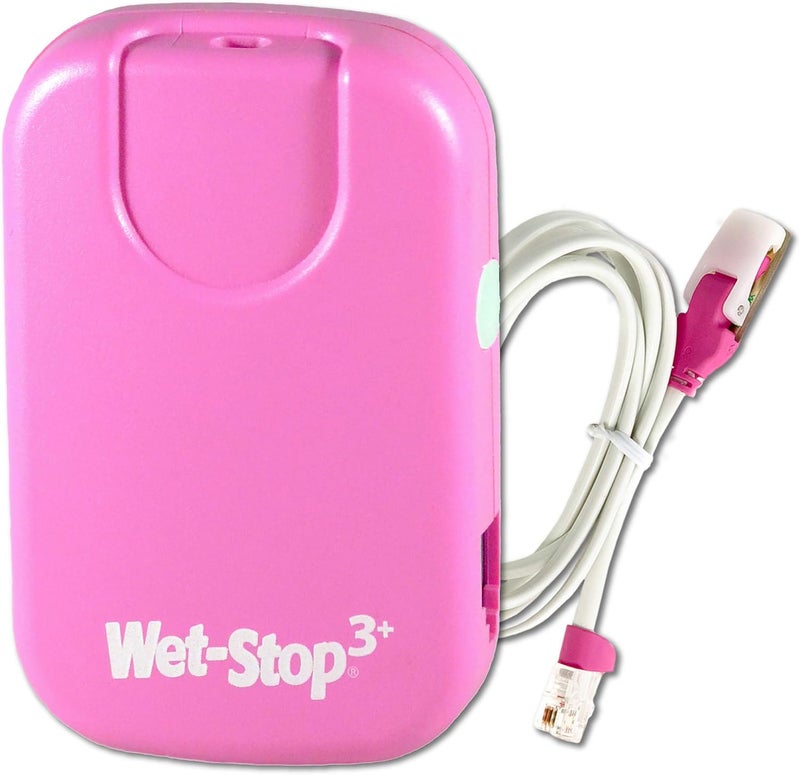 Wet-Stop 3 Bedwetting Alarm (Pink) with 6 Alarms & Vibration for Potty Training - Image 1