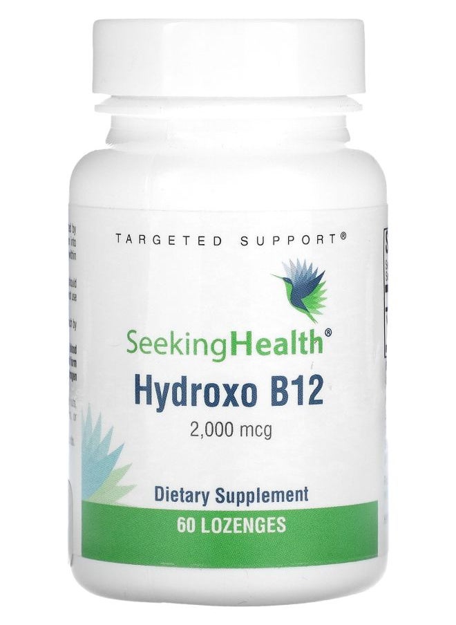 Seeking Health Hydroxo B12 2000 mcg 60 Lozenges 