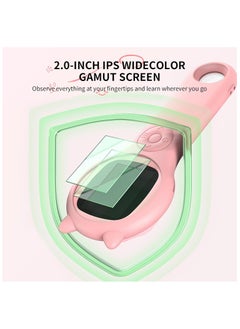 General Microscope for Kids Portable Handheld Magnifying Glass for Kids Mini Digital Microscope Educational Science Toys Birthday Gifts  - Image 2