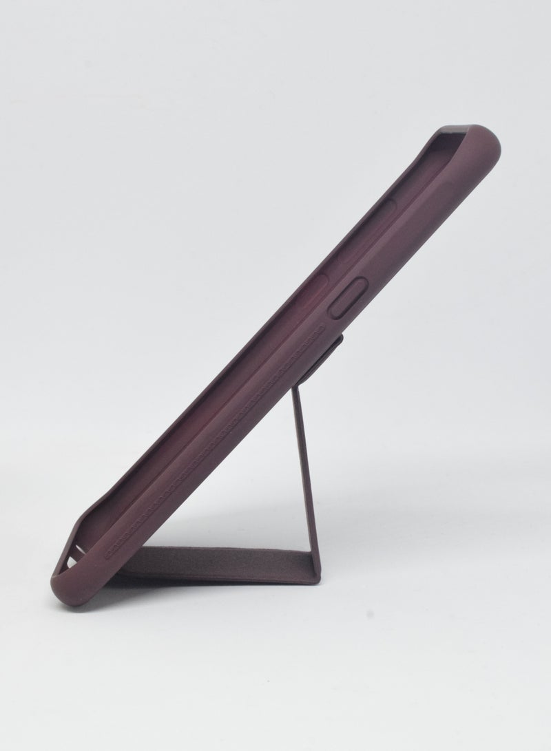 BORTONY Protective Case Cover With Finger Grip Stand For Samsung Galaxy S8 - Image 3