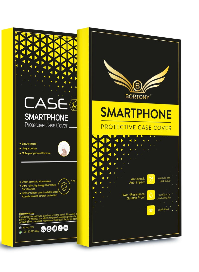 BORTONY Protective Case Cover With Finger Grip Stand For Samsung Galaxy S8 - Image 4