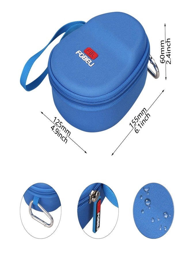 FBLFOBELI Hard Carrying Case Compatible with BAICLUD/Mehomeli/JusTalk/iClever/LOBKIN Kids Bluetooth Air Conduction Open Ear Headphones (Blue) - Image 5