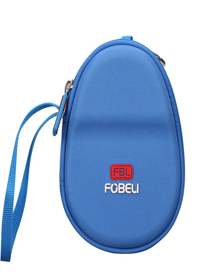 FBLFOBELI Hard Carrying Case Compatible with BAICLUD/Mehomeli/JusTalk/iClever/LOBKIN Kids Bluetooth Air Conduction Open Ear Headphones (Blue) - Image 4