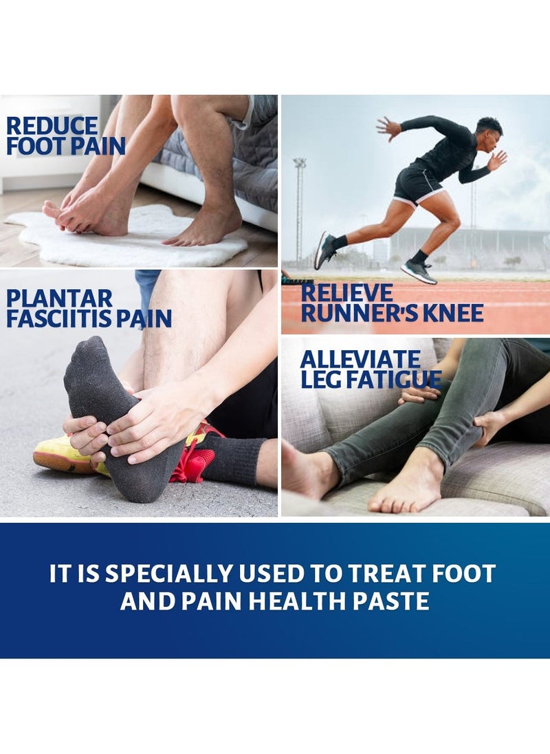 Sumifun 24pcs Plantar Fascia Pain Relief Patch, Plantar Fasciitis Knee Joint Pain Relief Patch - Image 4