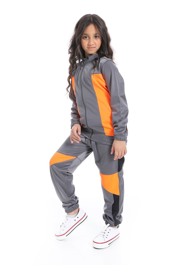 سيزار ترنج رياضي بناتي مكون من قطعتين - Image 2