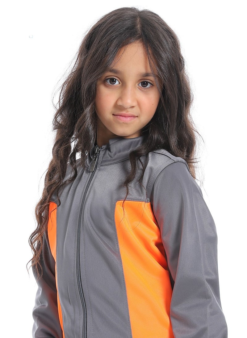 سيزار ترنج رياضي بناتي مكون من قطعتين - Image 4