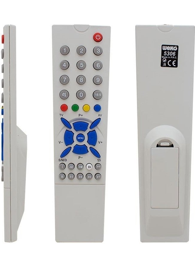 Weko Kt Telefunken*sıemens 70EK Tfk Big Tv Remote (5306=5305) 