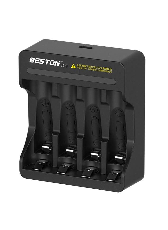 بيستون شاحن بطاريات M7011 بسعة أربعة بطاريات من بيستون - Image 3