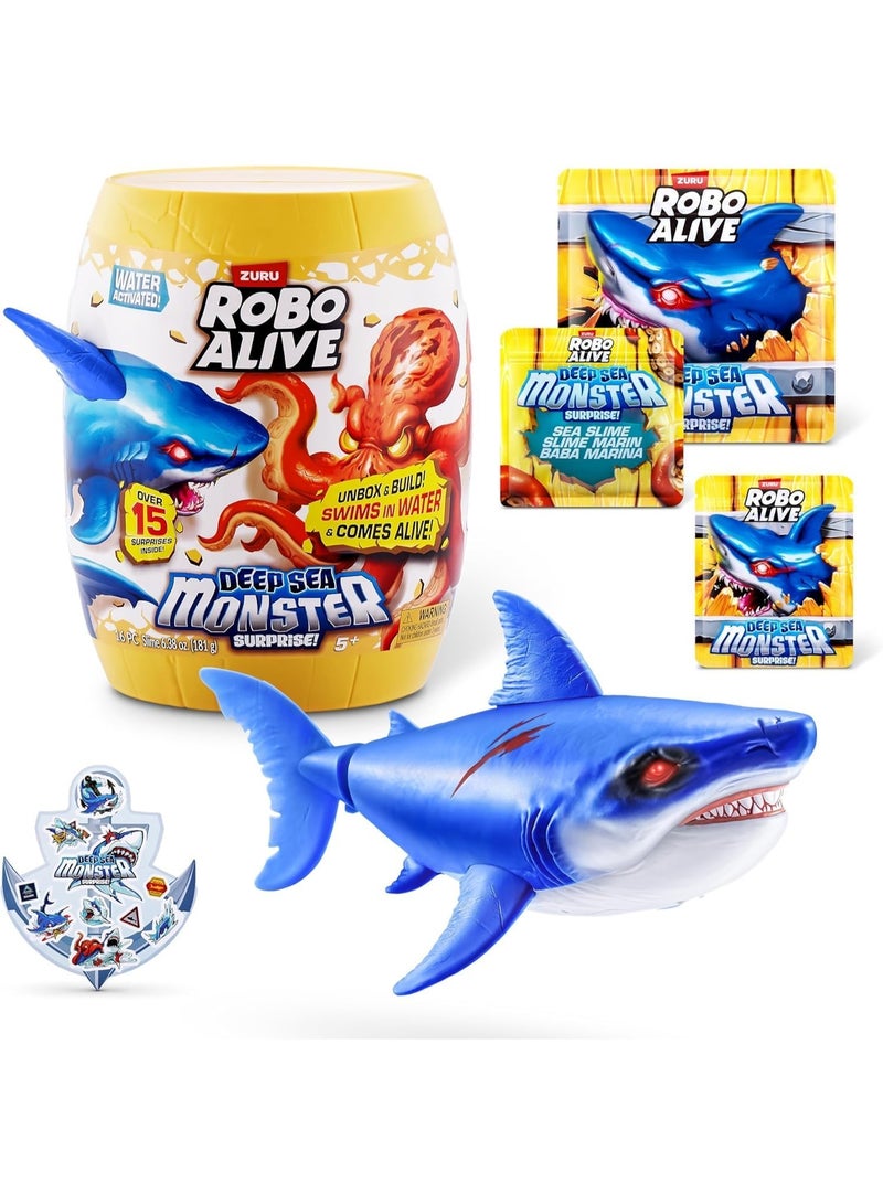 ZURU Robo Alive Deep Sea Monster Surprise by ZURU, Surprise Unboxing and Electronic Animal Toy for Boys Assorted pack - Image 4