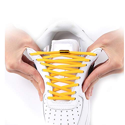 Alegrianan Elastic No Tie Shoe Laces For Adults,Kids,Elderly,One Size Fits All Grey - Image 4