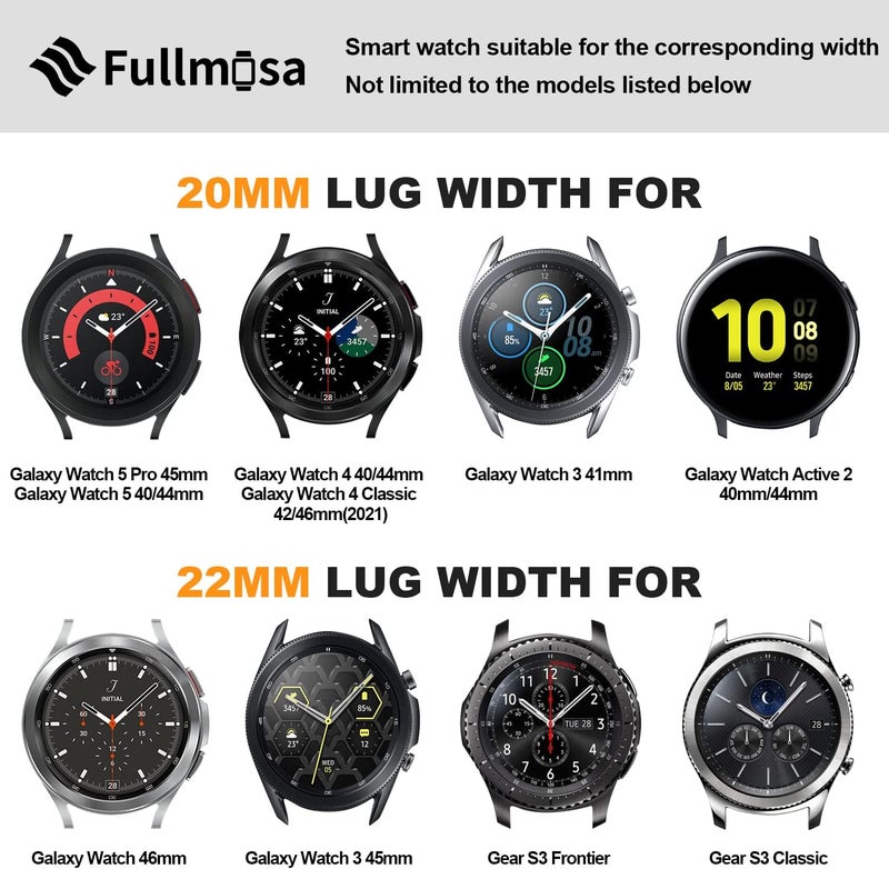 Fullmosa Quick Release Leather Watch Strap - Dark Green with Golden Buckle - Image 2