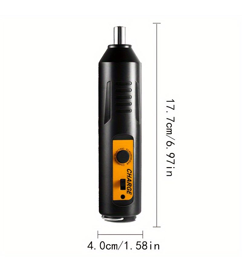 A Set Of 12pcs Electric Screwdriver 3 6v Wireless Rechargeable Cordless Drill With Forward Reverse Usb Charging Lithium Battery For Home Daily Disassembly And Maintenance Furniture Electrical Repair - Image 4
