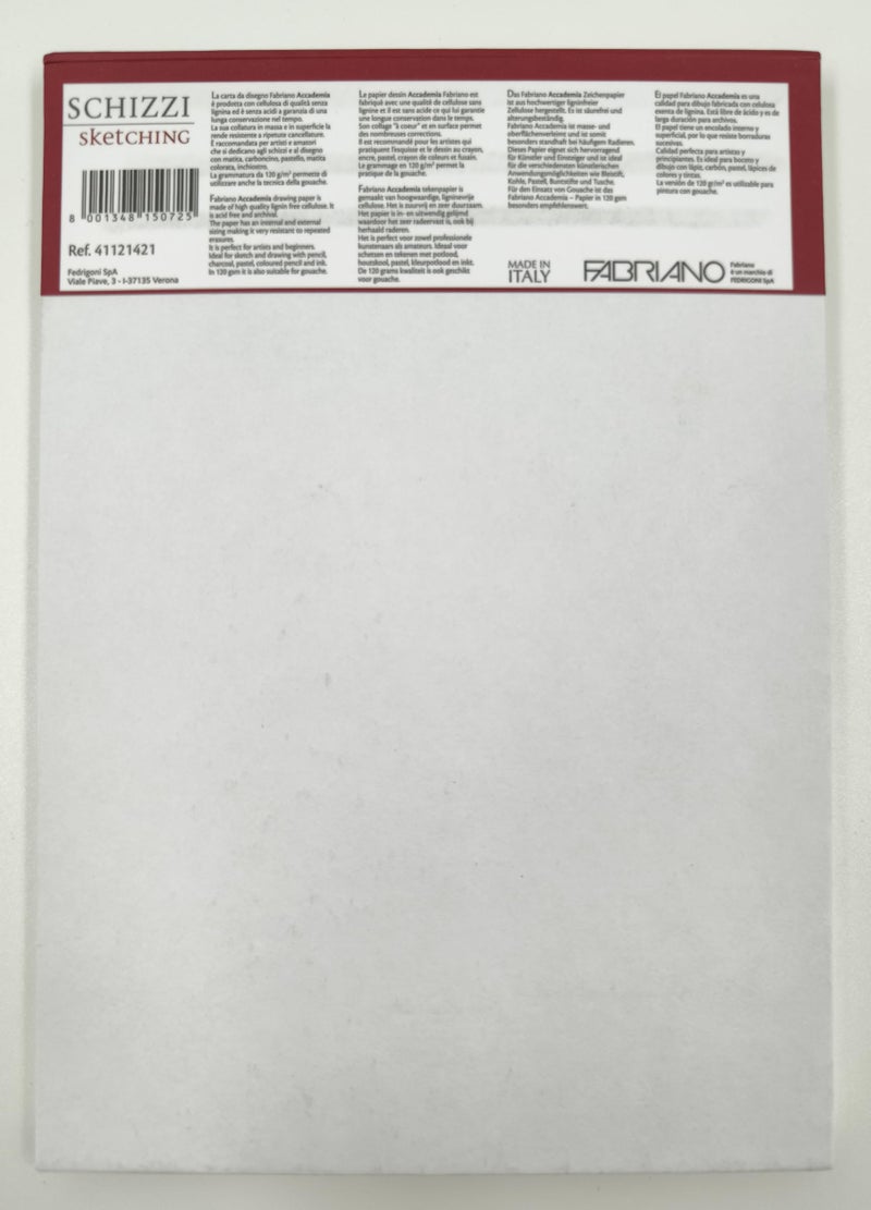 Fabriano Accademia Sketching Pad 120 GSM A5 - Image 2